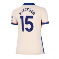 Camisa de time de futebol Chelsea Nicolas Jackson #15 Replicas 2º Equipamento Feminina 2024-25 Manga Curta